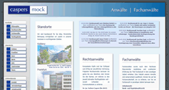 Desktop Screenshot of caspers-mock.de